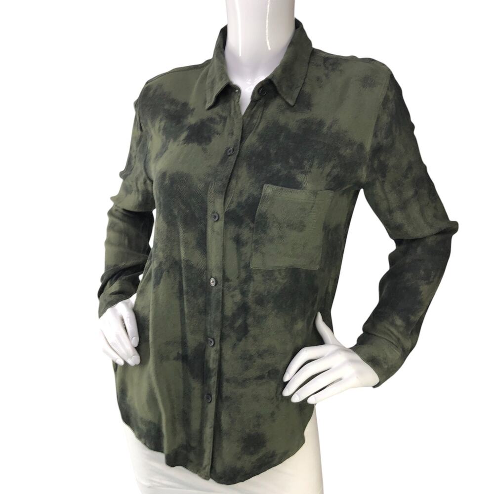 Rails Womens Size Xs Hunter Top Button Up Long Sl… - image 1